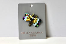 Load image into Gallery viewer, Dragonfly Sequin and Bead Brooch
