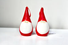 Load image into Gallery viewer, Ceramic Red Santa Gonk Decorations

