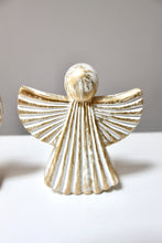 Load image into Gallery viewer, Gold Distressed Angel Set