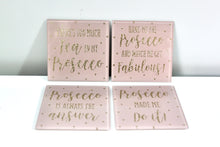 Load image into Gallery viewer, Prosecco Drinks Coasters
