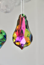 Load image into Gallery viewer, Peacock Lustre Glass Decorations