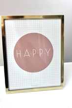 Load image into Gallery viewer, &#39;Happy&#39; Framed Print
