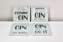 Load image into Gallery viewer, Gin Drinks Coasters