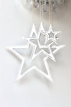 Load image into Gallery viewer, Distressed Wooden Star Set
