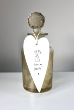 Load image into Gallery viewer, 'You're my favourite' Wobbly Porcelain Heart
