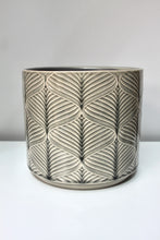 Load image into Gallery viewer, Grey Wave Ceramic Planter
