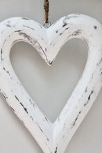 Load image into Gallery viewer, White Mango Wood Heart

