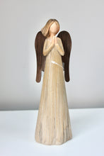 Load image into Gallery viewer, Natural Christmas Angel with Metal Wings
