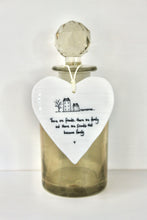 Load image into Gallery viewer, &#39;Friends become family..&#39; Wobbly Porcelain Heart
