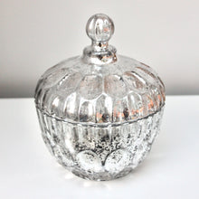 Load image into Gallery viewer, Silver Lustre Glass Pot
