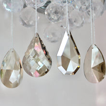 Load image into Gallery viewer, Smoked Glass Crystal Decorations