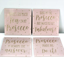 Load image into Gallery viewer, Prosecco Drinks Coasters