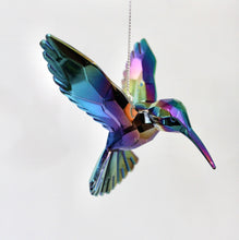 Load image into Gallery viewer, Purple & Green Acrylic Hummingbirds
