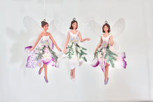 Load image into Gallery viewer, Winter Dreams Fabric Fairy

