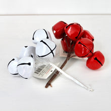 Load image into Gallery viewer, Red &amp; White Jingle Bell Pick Set
