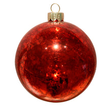 Load image into Gallery viewer, Red Glass Bauble
