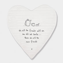 Load image into Gallery viewer, We will be friends&#39; Porcelain Coaster
