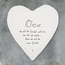 Load image into Gallery viewer, We will be friends&#39; Porcelain Coaster
