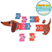 Load image into Gallery viewer, Sausage Dog Floor Puzzle
