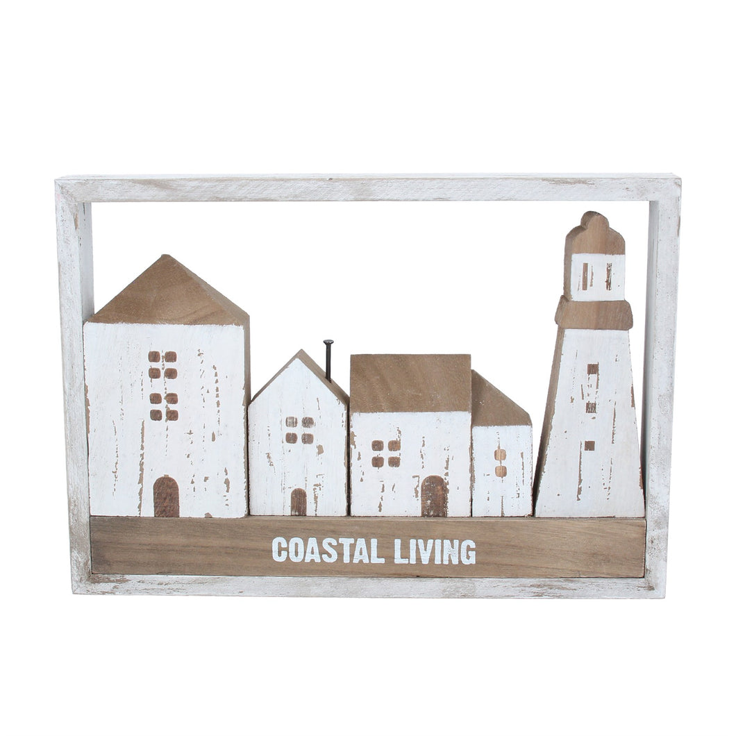 Coastal Wood Wall Plaque