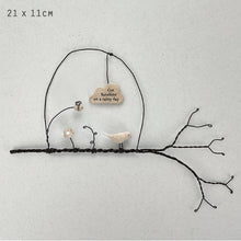 Load image into Gallery viewer, Wire Twig Hanger - Got sunshine on a rainy day
