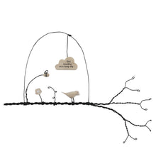 Load image into Gallery viewer, Wire Twig Hanger - Got sunshine on a rainy day
