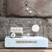 Load image into Gallery viewer, Wood &amp; Wire Scene &#39;Always take the scenic route&#39;
