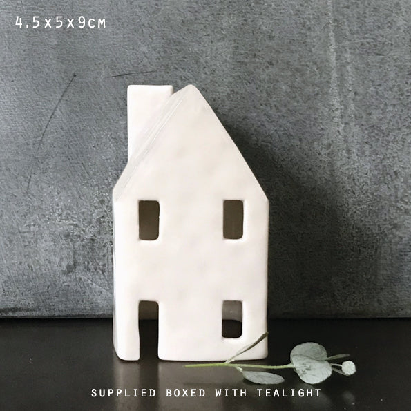 Porcelain Tea Light House No.88