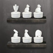 Load image into Gallery viewer, Little Porcelain Dog Pot
