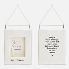 Load image into Gallery viewer, Mini Hanging frame - Best friends
