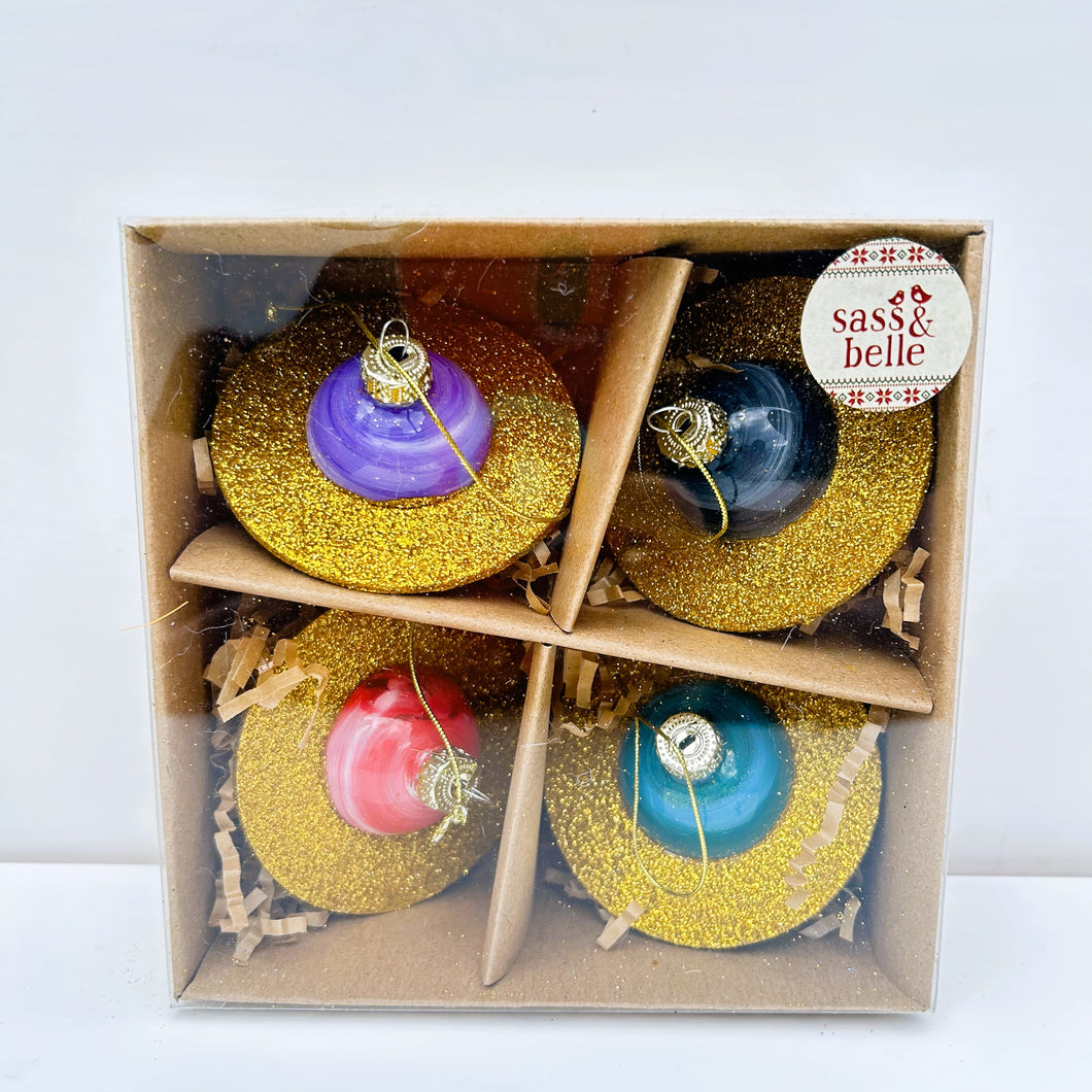 Colour Planets Bauble Set