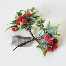 Load image into Gallery viewer, Frosted Ivy &amp; Red Berry Picks
