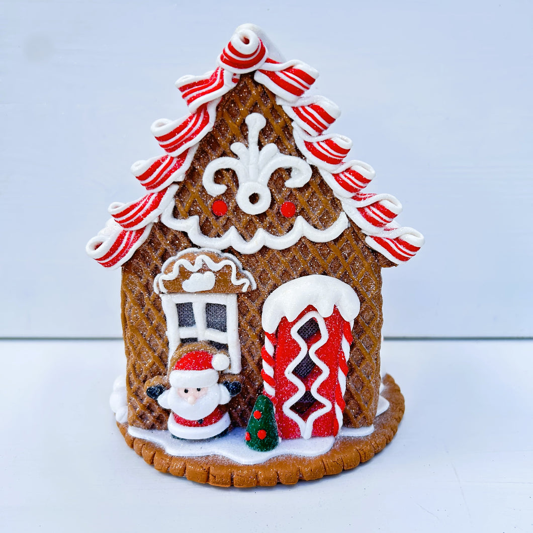 Gingerbread LED House