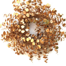 Load image into Gallery viewer, Gold Eucalyptus Wreath
