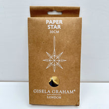 Load image into Gallery viewer, Gold Paper Bethlehem Star

