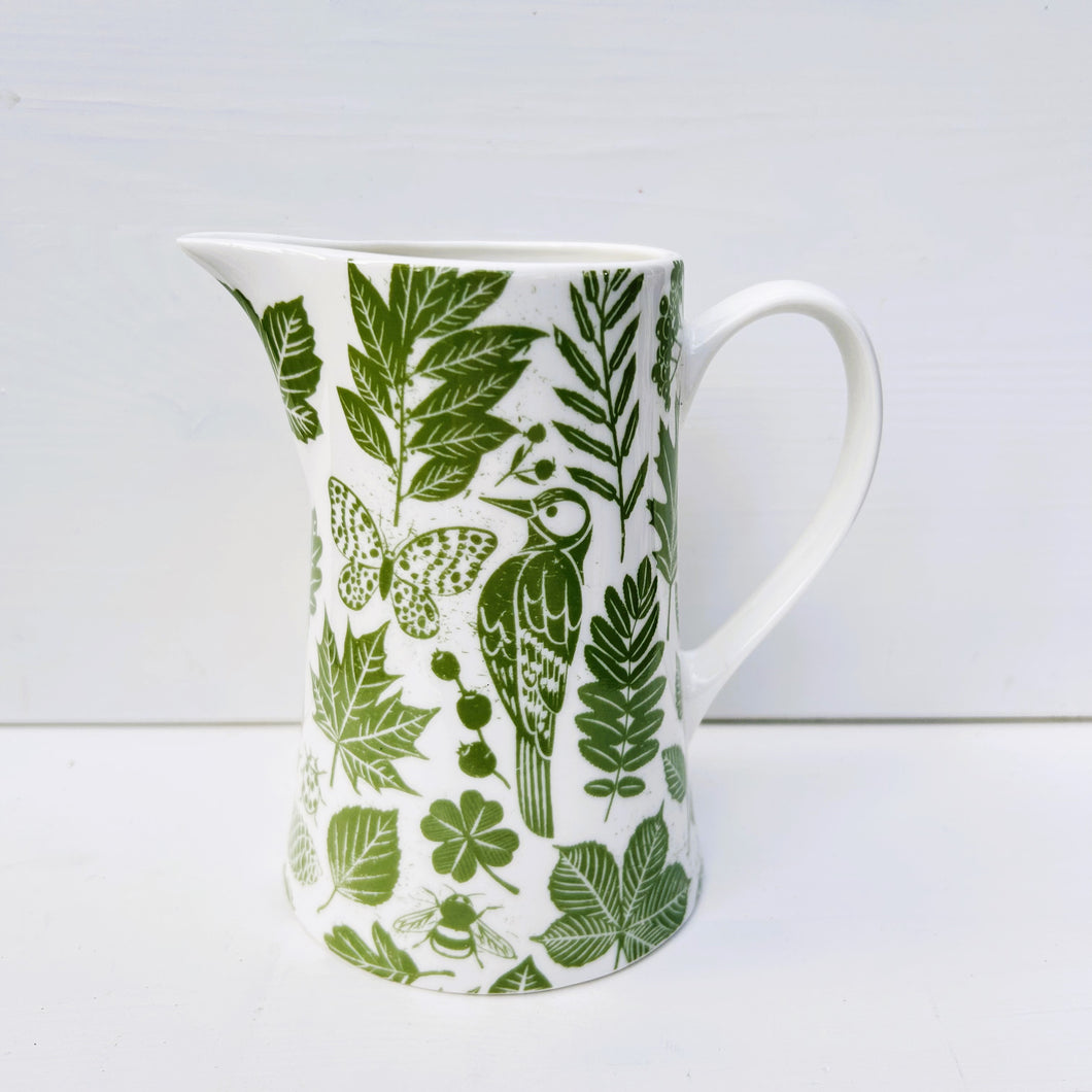 Green Garden Study Jug