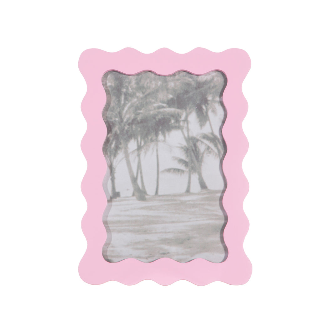Wiggle Border Pink Frame