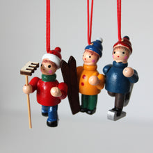 Load image into Gallery viewer, Mini Wooden Ski Children
