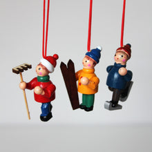 Load image into Gallery viewer, Mini Wooden Ski Children
