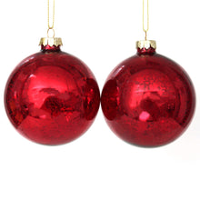 Load image into Gallery viewer, Red Glass Bauble
