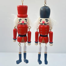 Load image into Gallery viewer, Jointed Wood Nutcracker Set
