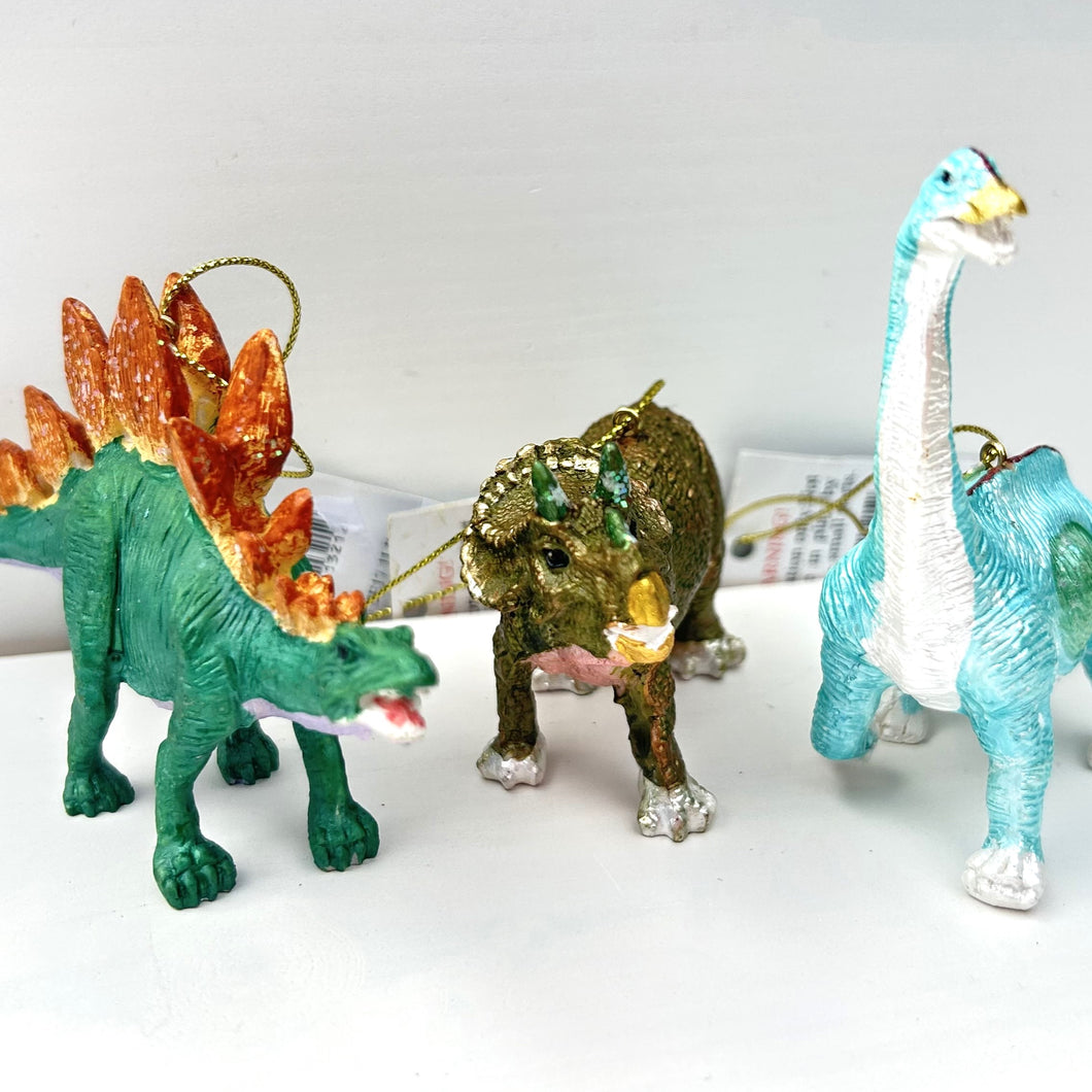 Metallic Dinosaur Decorations