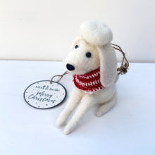 Load image into Gallery viewer, Dog in a Christmas Jumper
