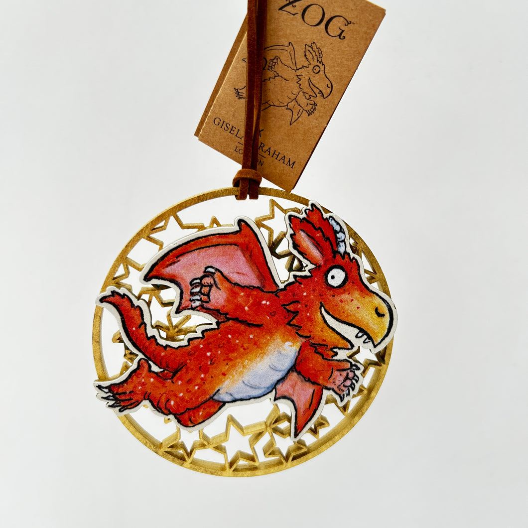 Zog Fretwork Wooden Decoration