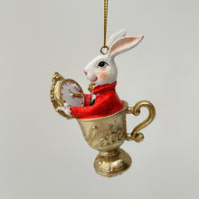 Load image into Gallery viewer, White Rabbit in a Teacup
