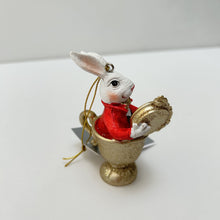 Load image into Gallery viewer, White Rabbit in a Teacup
