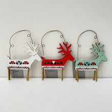 Load image into Gallery viewer, Alpine Wooden Reindeer Set
