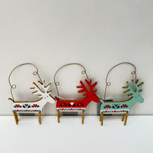 Load image into Gallery viewer, Alpine Wooden Reindeer Set

