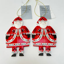Load image into Gallery viewer, Alpine Tin Santa Set
