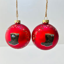 Load image into Gallery viewer, Wellington Boots Bauble Set
